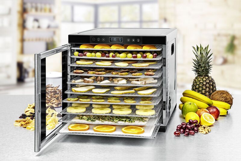 Rommelsbacher Dehydrator DA 1050 | silver/black 2