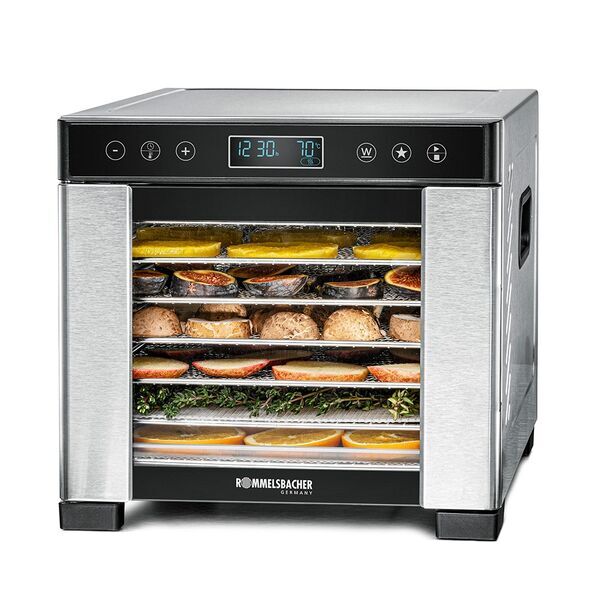 Rommelsbacher Dehydrator DA 650 | silver/black 1