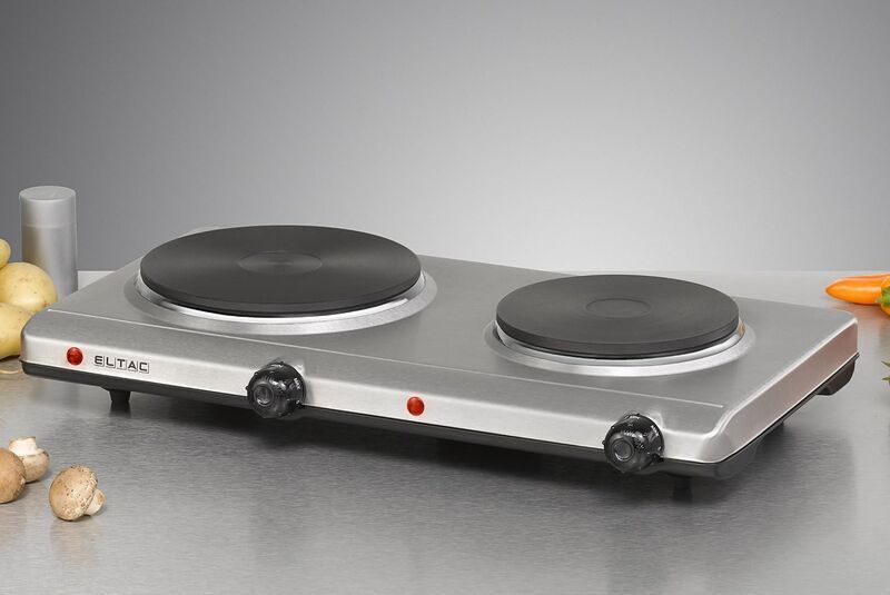 Rommelsbacher Double hotplate DK 29 Eltac | silver/black 2