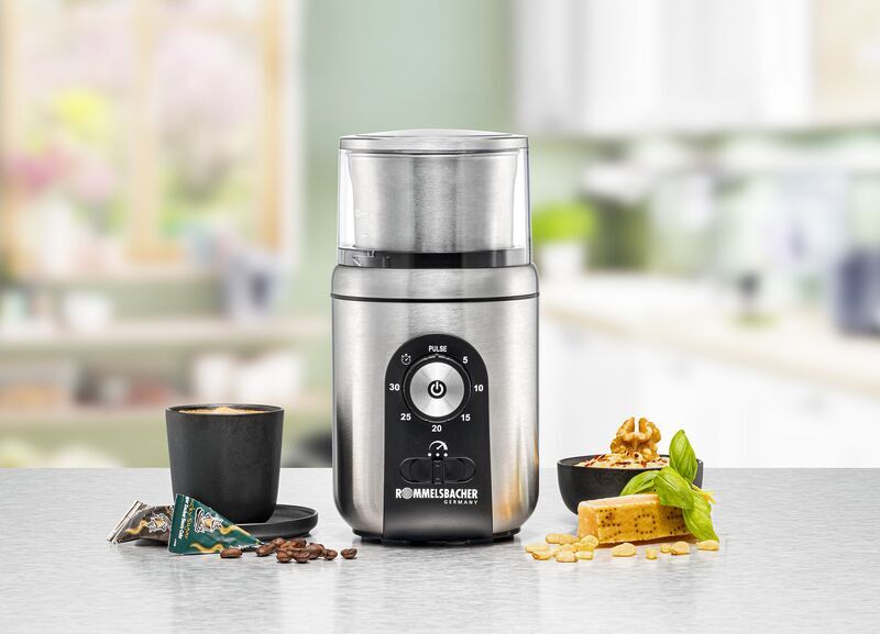 Rommelsbacher Gewürz- & Kaffeemühle EGK 250 | silber 2