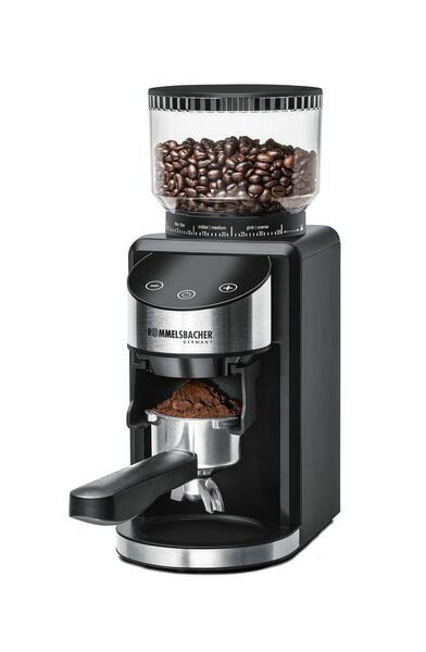 Rommelsbacher Koffiemolen EKM 400 | zwart/zilver 1