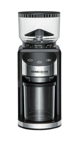 Rommelsbacher Koffiemolen EKM 400 | zwart/zilver 2