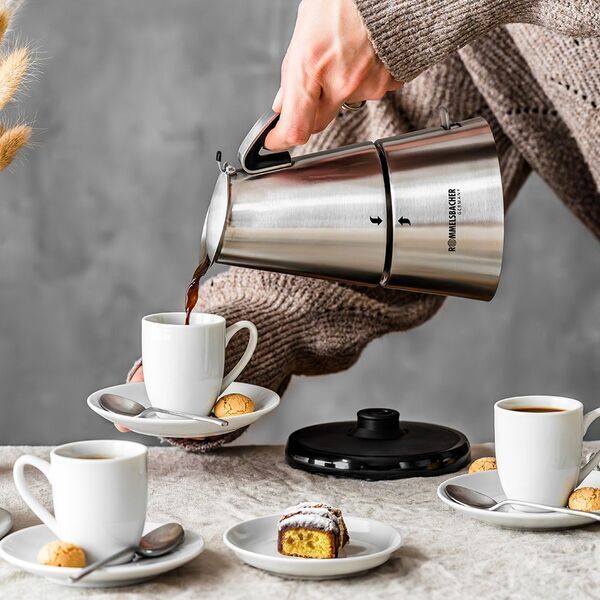 Rommelsbacher Espressokocher EKO 364/E | silber/schwarz 3