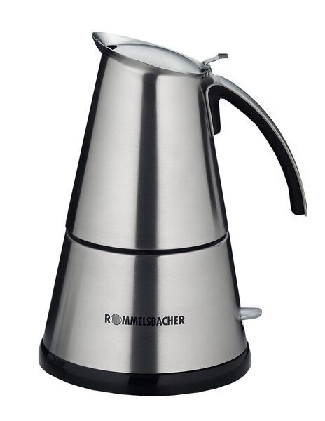 Rommelsbacher Espressokocher EKO 366/E | silber/schwarz 1