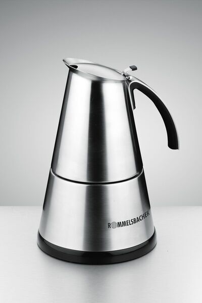 Rommelsbacher Espressokocher EKO 366/E | silber/schwarz 2
