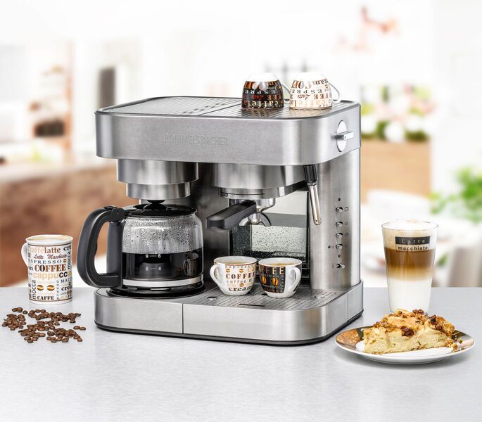 Rommelsbacher Kaffee/Espresso Center EKS 3010 | silber 3