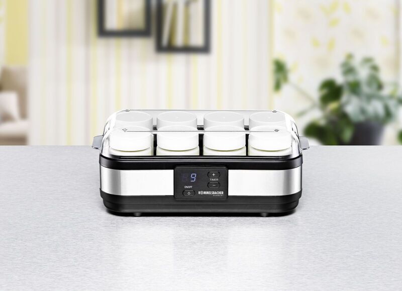 Rommelsbacher Yogurt maker JG 40 | silver/black 2