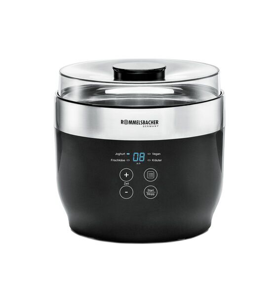 Rommelsbacher Yogurt maker JG 80 Jona | black/silver 1