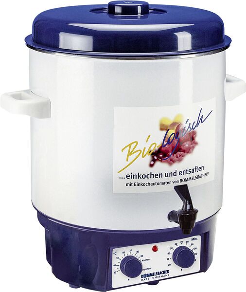 Rommelsbacher Preserving and mulled wine maker KA 1804 | white/blue 1