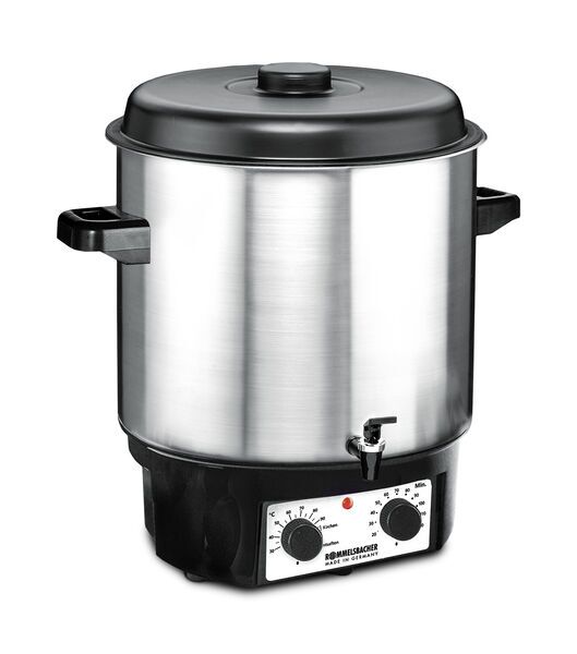 Rommelsbacher Preserving and mulled wine maker KA 2004/E | silver/black 1