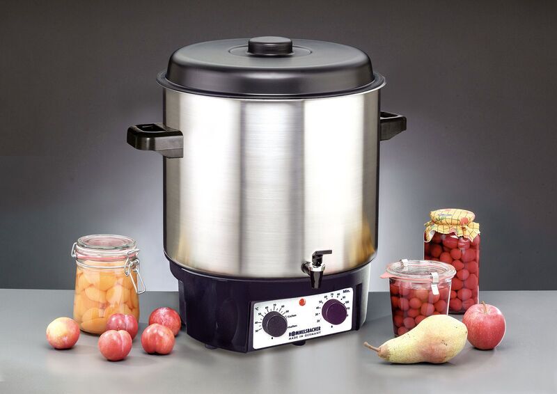 Rommelsbacher Preserving and mulled wine maker KA 2004/E | silver/black 2