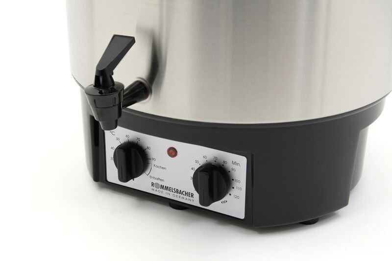 Rommelsbacher Preserving and mulled wine maker KA 2004/E | silver/black 4