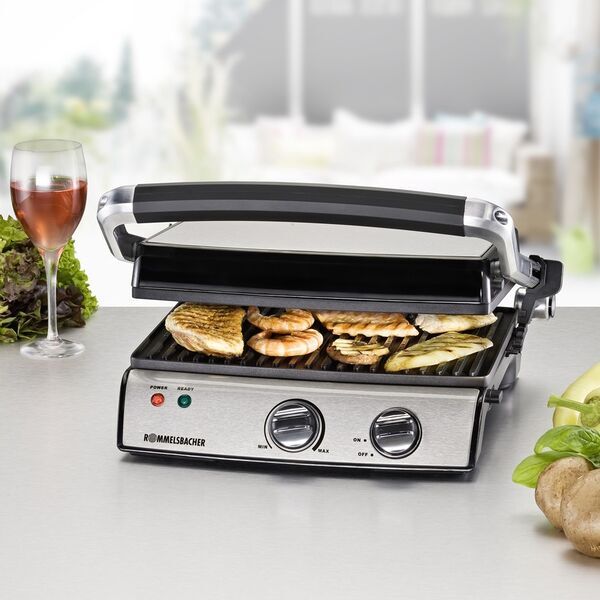 Rommelsbacher Contact grill KG 2020 | silver/black 2