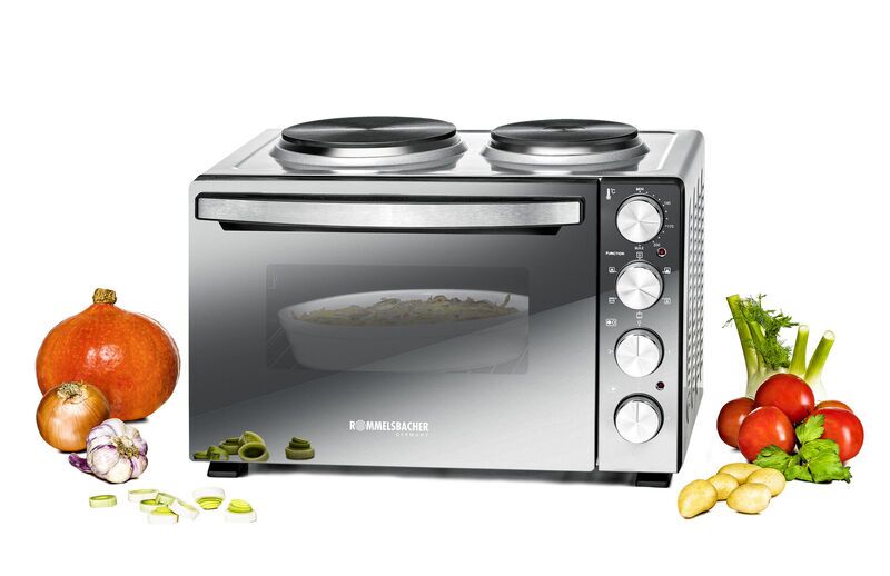 Rommelsbacher Kitchenette KM 3300 | black/silver 3