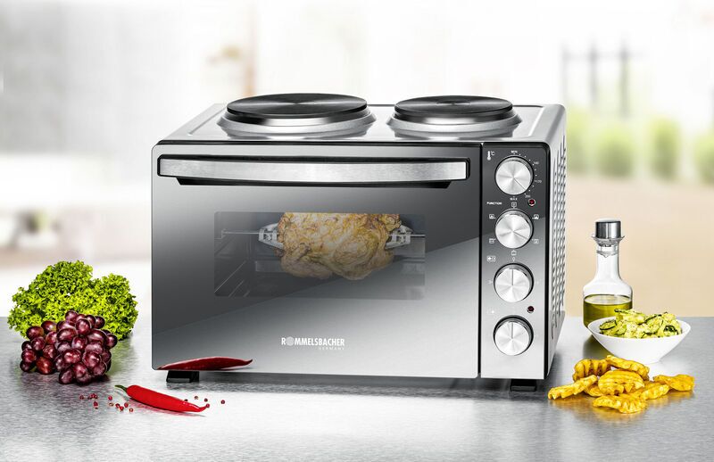 Rommelsbacher Kitchenette KM 3300 | black/silver 4