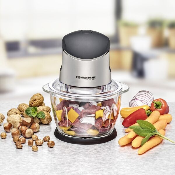 Rommelsbacher Multi-shredder MZ 400 | silver/black 2