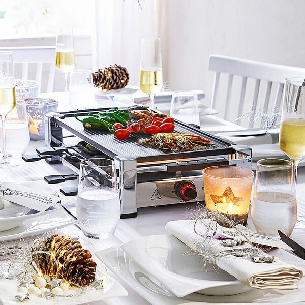 Rommelsbacher Raclette grill RCC 1500 Fashion | silver/black 3