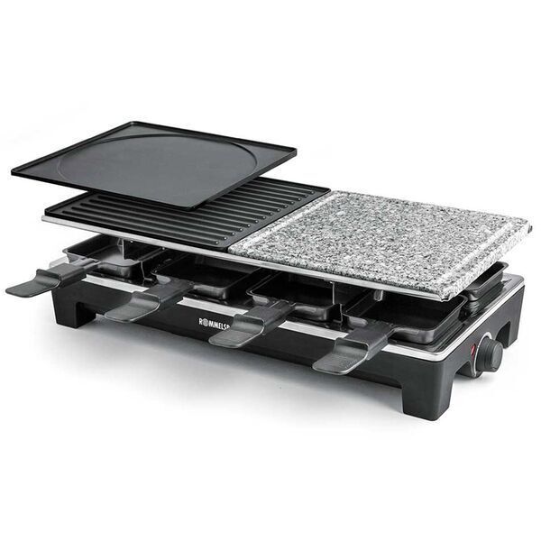 Rommelsbacher Raclette grill RCS 1350 | silver/black 1