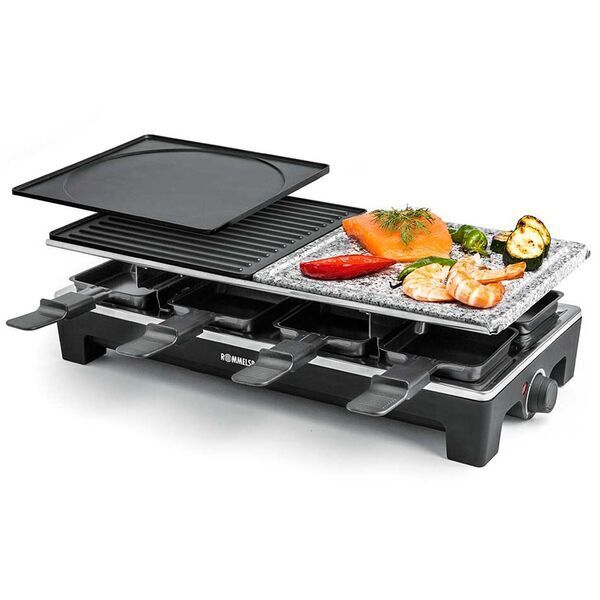 Rommelsbacher Raclette grill RCS 1350 | silver/black 5