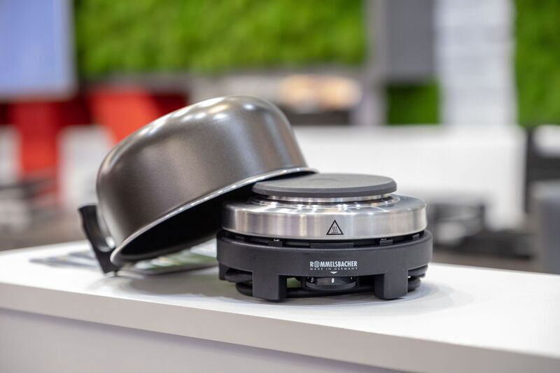 Rommelsbacher Travel hot plate RK 501/S | silver/black 4