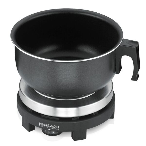 Rommelsbacher Travel hot plate RK 501/SU | silver/black 1