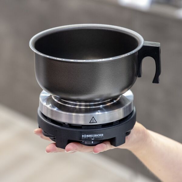 Rommelsbacher Travel hot plate RK 501/SU | silver/black 4
