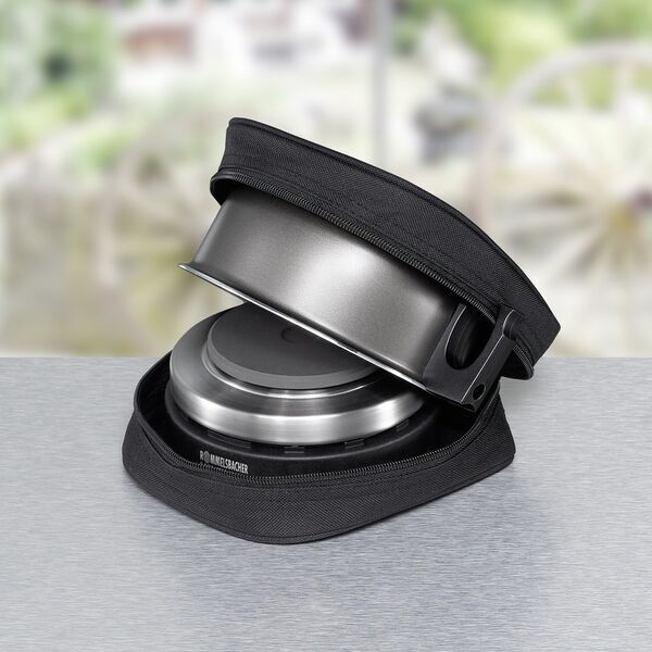 Rommelsbacher Travel hot plate RK 501/SU | silver/black 5