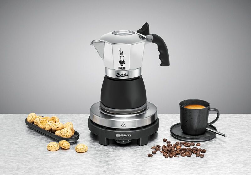 Rommelsbacher Espresso gift set RK 505/K | silver/black 2