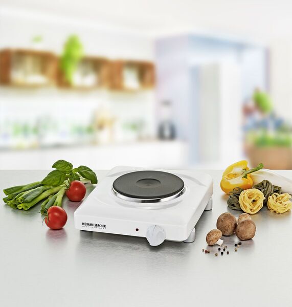 Rommelsbacher Single hotplate THS 1090 | white 2