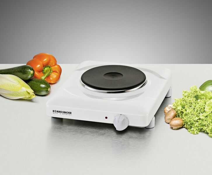 Rommelsbacher Single hotplate THS 1590 | white 2