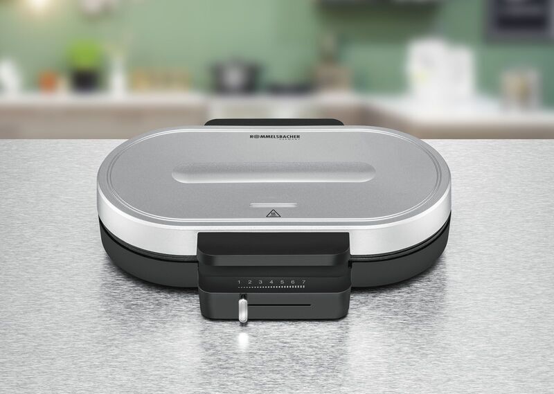 Rommelsbacher Vaffeljern WA 1250 | sort/sølv 2