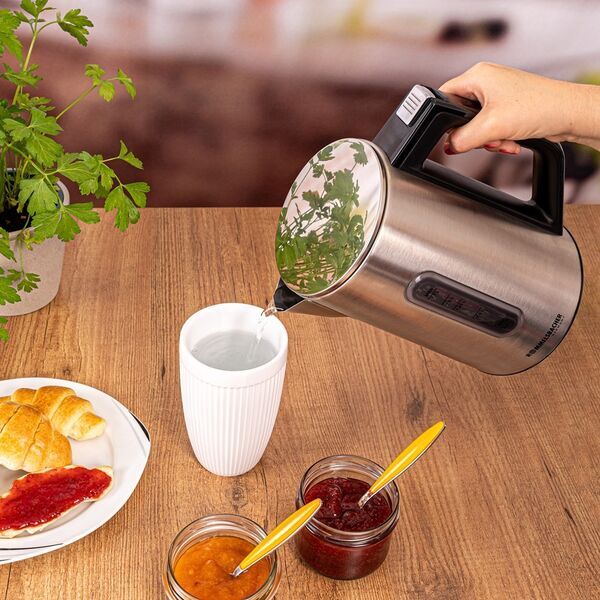 Rommelsbacher Wasserkocher WK 3000 | silber/schwarz 3