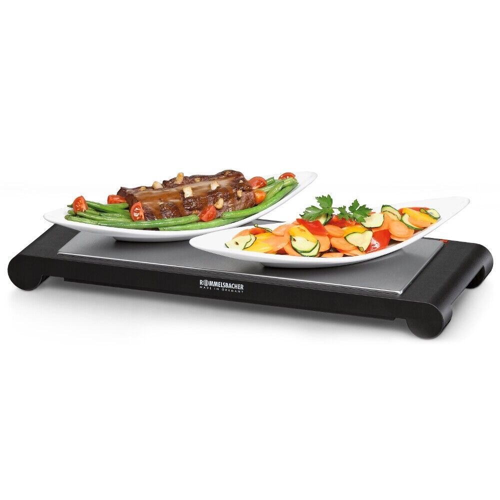 Rommelsbacher Warmhalteplatte WPS 857 schwarz/silber