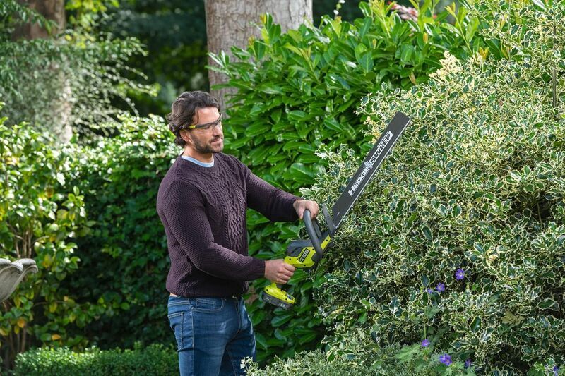 Ryobi RY18HT50A-0 18 V Akumulatorowe nożyce do żywopłotu bez akumulatora | zielony/czarny 2