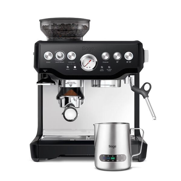 Sage SES875BTR The Barista Express Espresso Kaffeemaschine | mattschwarz 1