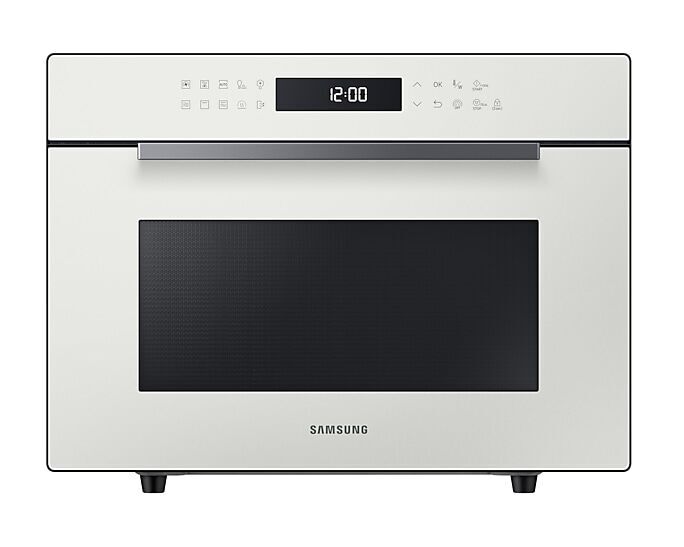 Samsung Bespoke MC35R8058CE Microwave with hot air and grill | beige 1