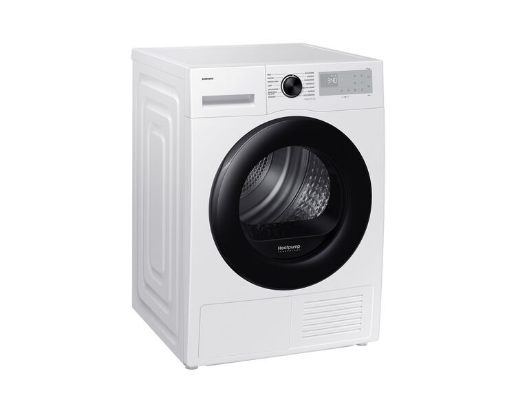 Samsung DV90DG52A0AE Asciugatrice a pompa di calore 9 kg | bianco/nero, image 3 of 5