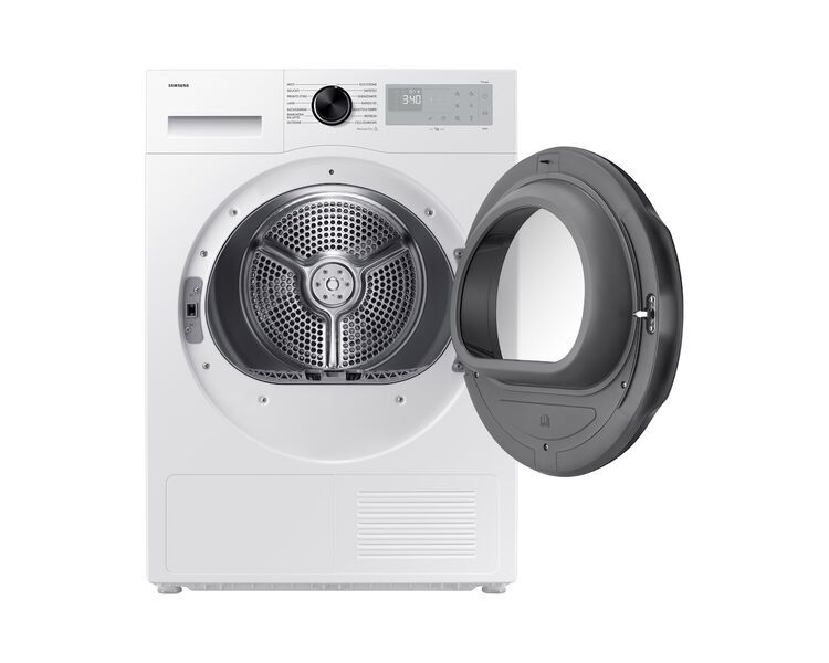 Samsung DV90DG52A0AE Asciugatrice a pompa di calore 9 kg | bianco/nero, image 4 of 5
