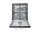 Samsung DW60A8060IB lave-vaisselle | blanc/noir, thumbnail 3 of 4