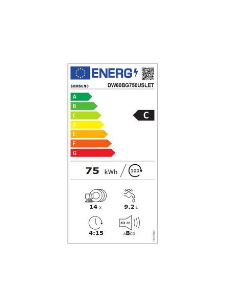 Samsung DW60BG750USLET vaatwasser | zilver, image 2 of 2
