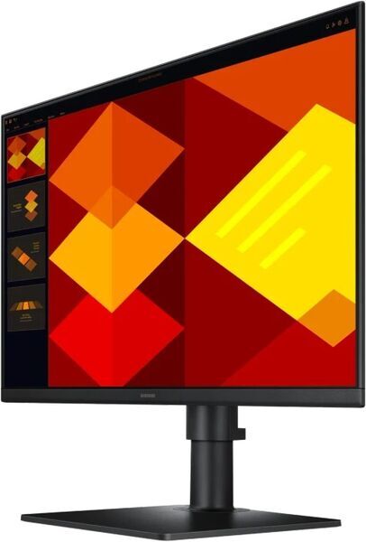 Samsung Essential Monitor S4 S40GD | 24" | incl. stand | Black, image 3 of 5