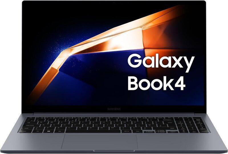 Samsung Galaxy Book4 | Intel Core 3 100U | 15.6" | 8 GB | 256 GB SSD | Bakgrundsbelyst tangentbord | Win 11 Home | DE