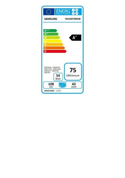 Samsung HG43EF690DB | 43" | schwarz 3