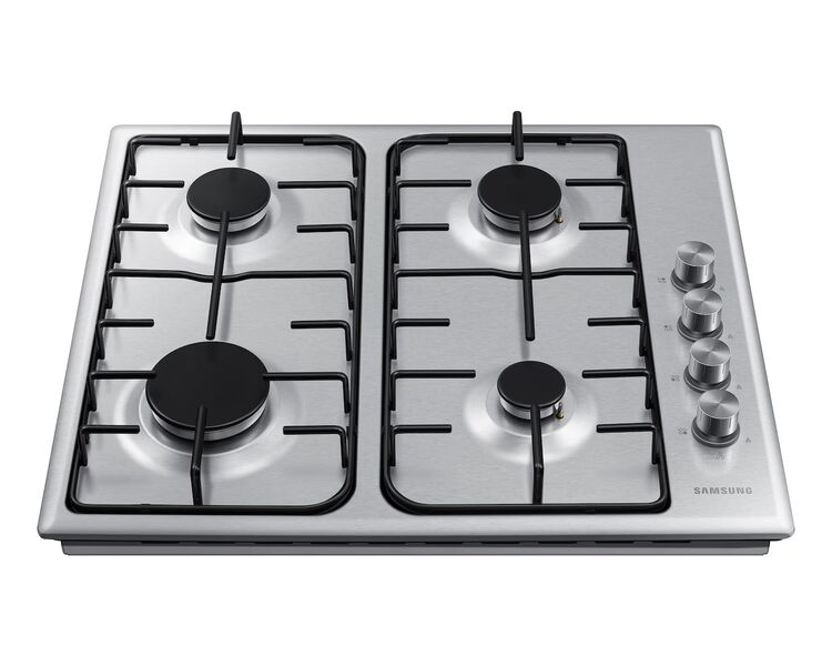 Samsung NA64B3100AS Gas Hob | silver 1