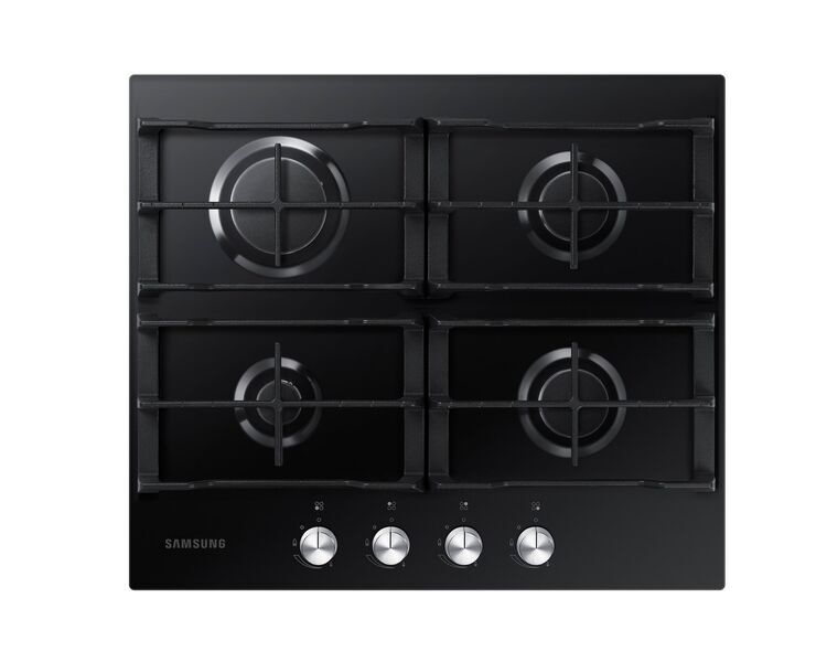 Samsung NA64H3010AK Gas Hob | black, image 1 of 3