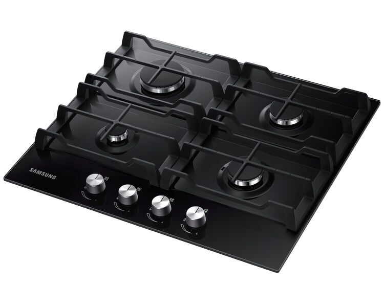 Samsung NA64H3010AK Gas Hob | black, image 2 of 3
