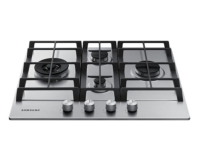 Samsung NA64H3031BS Gaskochfeld | silber 3