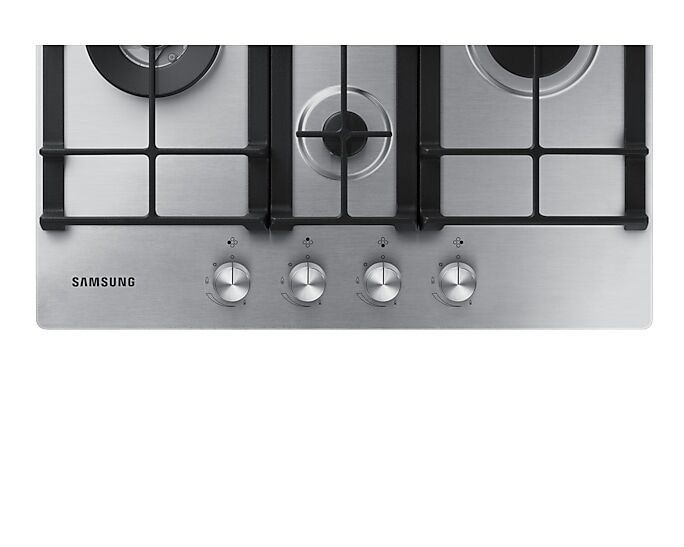 Samsung NA64H3031BS Gaskochfeld | silber 4