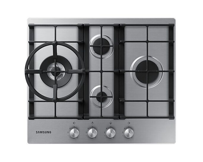 Samsung NA64H3031BS Gaskochfeld | silber 5