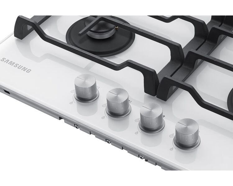 Samsung NA64M7100AW Gas Hob | white 1